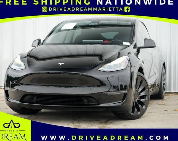 TESLA MODEL Y 2024 7SAYGDEF9RF037374 image